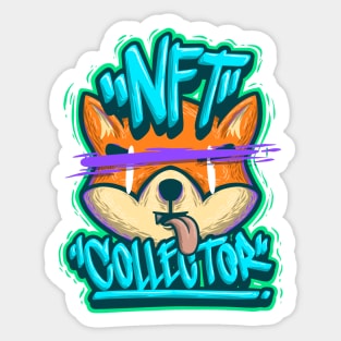 NFT collector Sticker